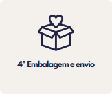 embalagem e envio