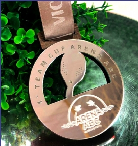 MEDALHA DE BEACH TENNIS 10