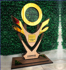 TROFEU DE FUTEBOL   REAL MADRID