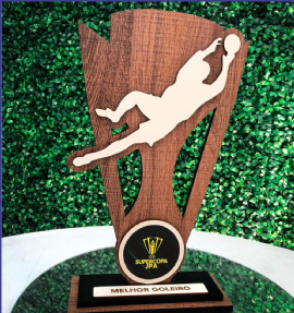 TROFEU DE FUTEBOL   GOLEIRO