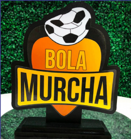 TROFEU DE FUTEBOL   BOLA MURCHA