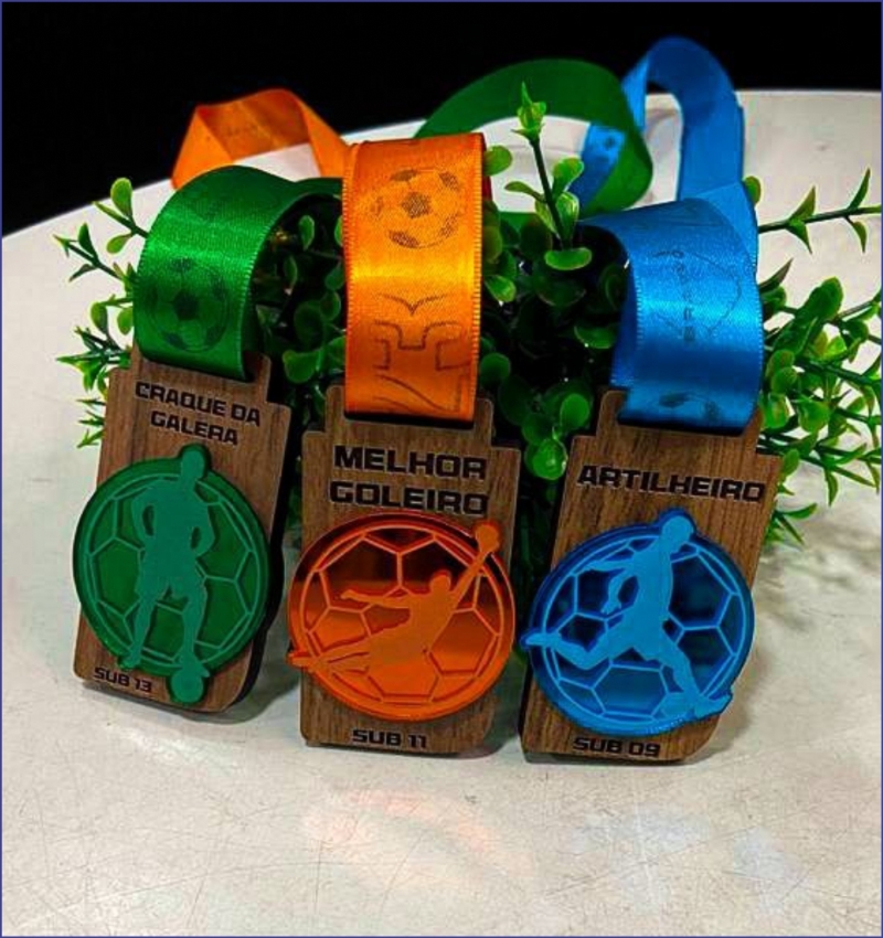 Medalha de Futebol 19