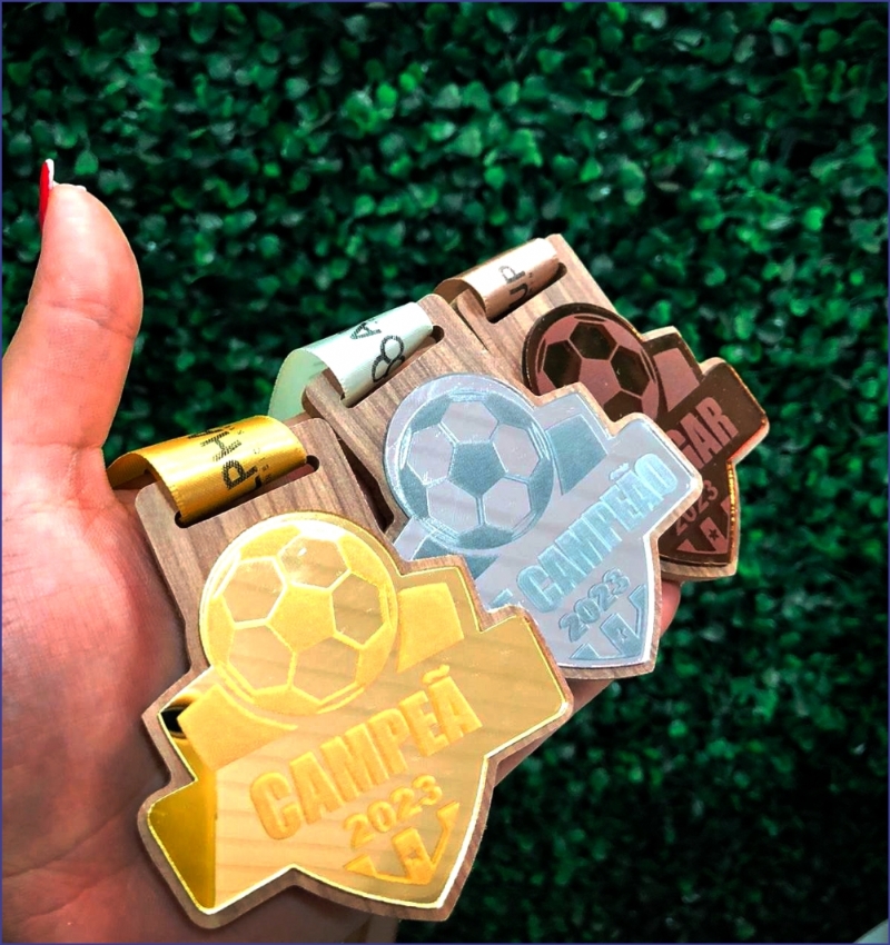 Medalha de Futebol 14