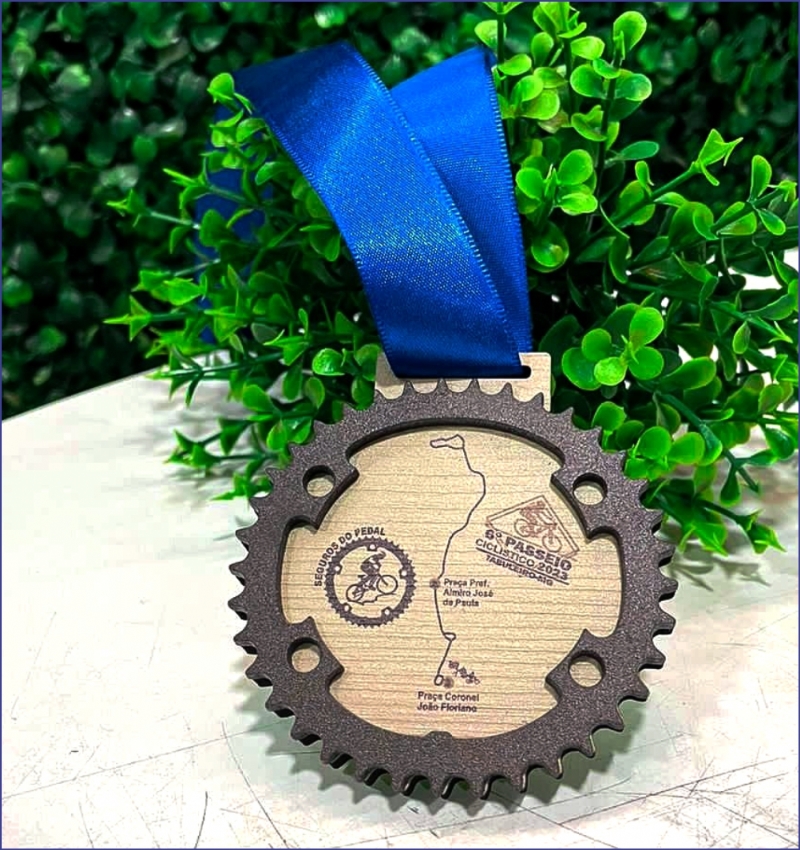 Medalha de Bike - Ciclismo 01