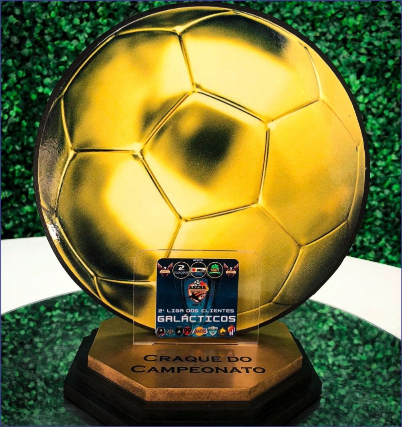 Trofu de Futebol - Bola Master