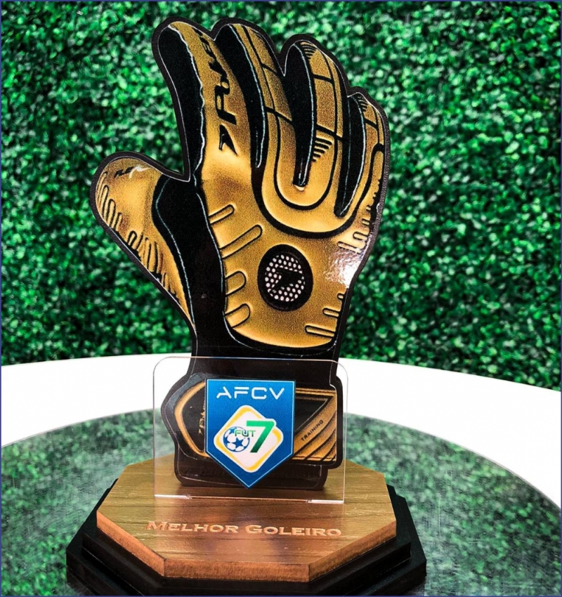 Trofu de Futebol - Goleiro Master