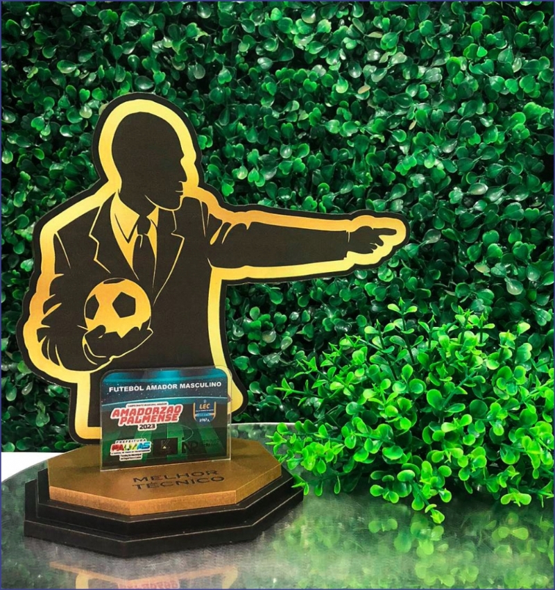 Trofu de Futebol - Melhor Tcnico