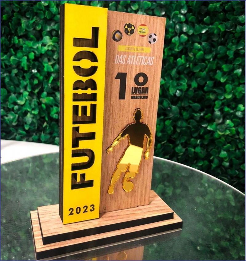 Trofu de Futebol - Santos