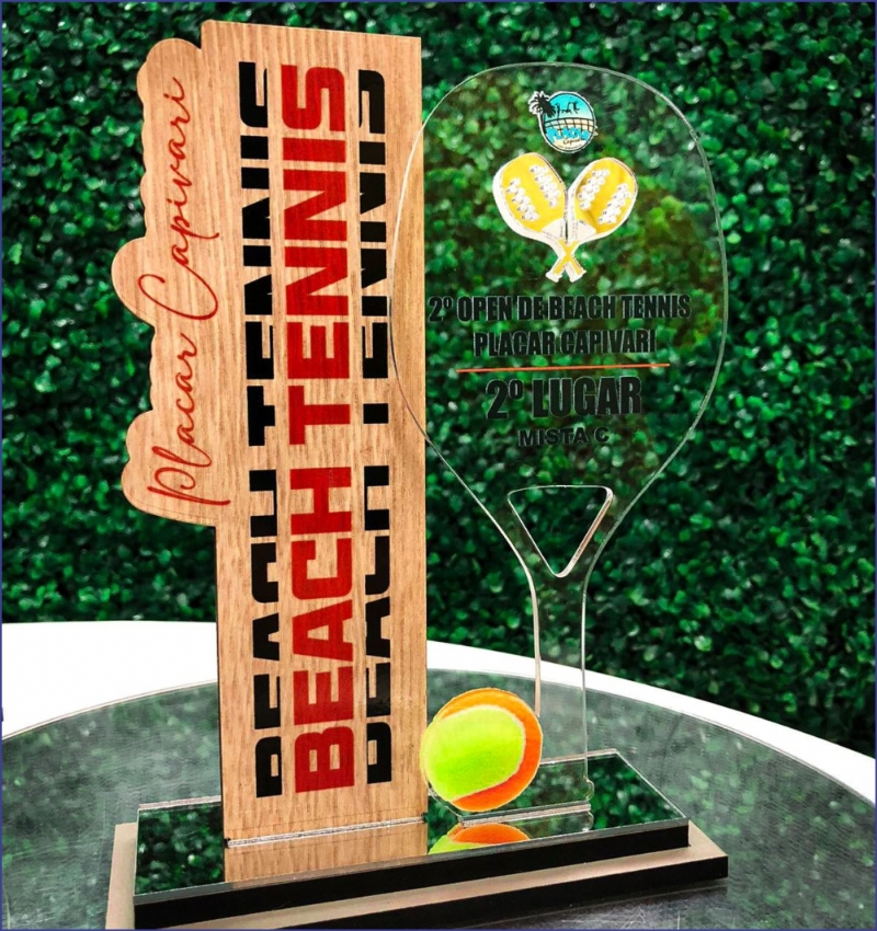 Trofu de Beach Tennis - Cabo Frio